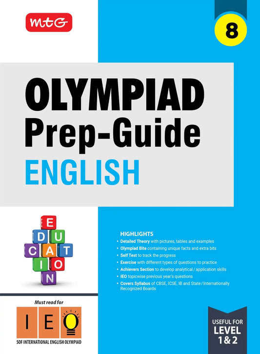Mtg Prep Guide English Olympiad Bk 8