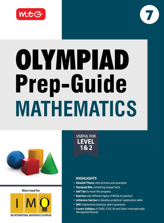 Mtg Prep Guide Maths Olympiad Bk 7