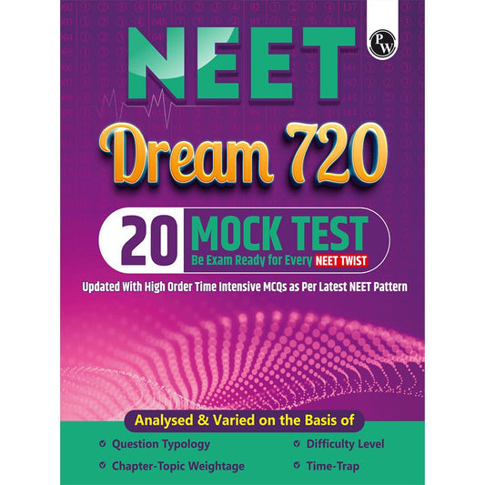 PW NEET Dream 720 Mock Tests