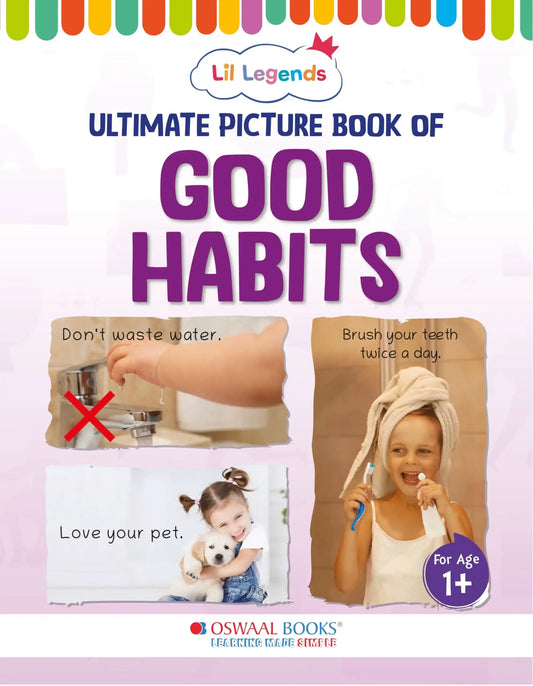 Oba Lil Legends Picture Bk For Kids Age 1+(Learn About Good Habits)