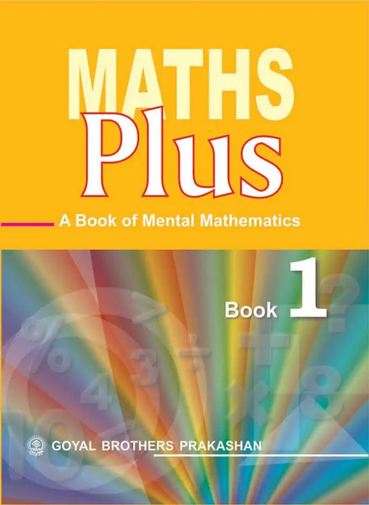 Gbp Maths Plus Bk 1