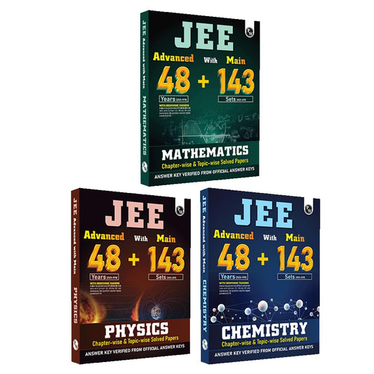 Pw Jee Advanced 48 Years (2025-1978) with Jee Main 143 Sets Pyqs (2025