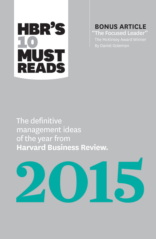 The Definitive Management Ideas of the Year From 2015