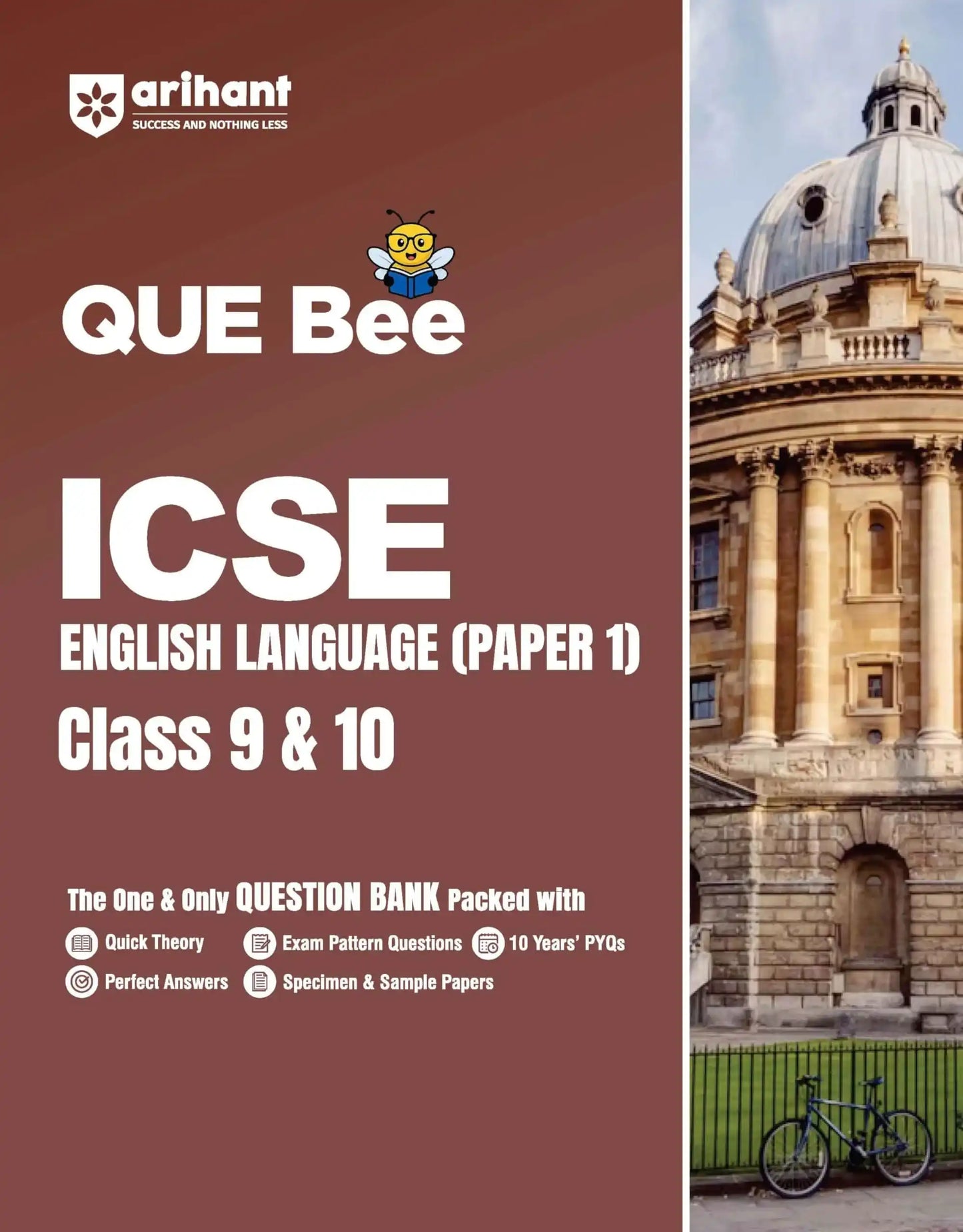 Arihant Que Bee Icse English Lang Bk 9/10