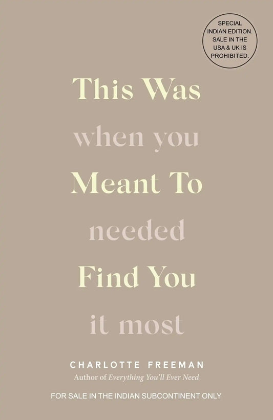 This Was Meant To Find You