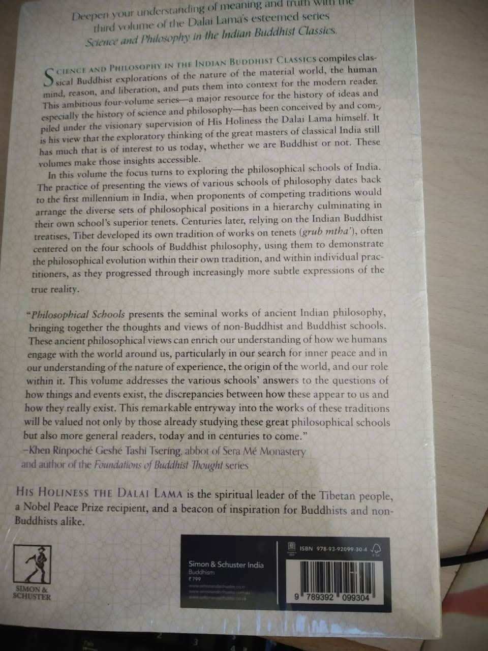 Science & Philosophy In The Indian Buddhist Classics(Vol 3)