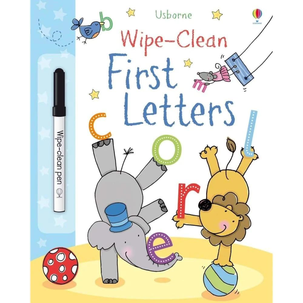 Wipe Clean First Letters