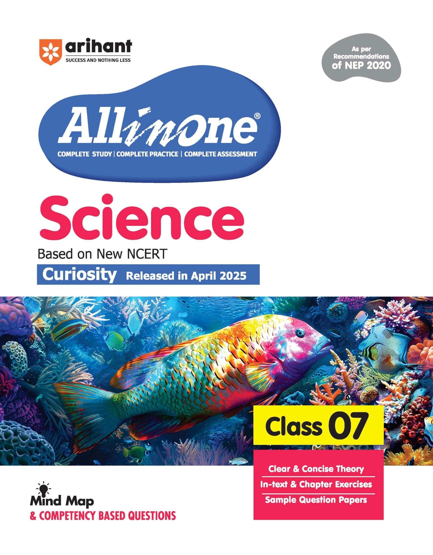 Arihant Aio Science Bk 7 [Curiosity]