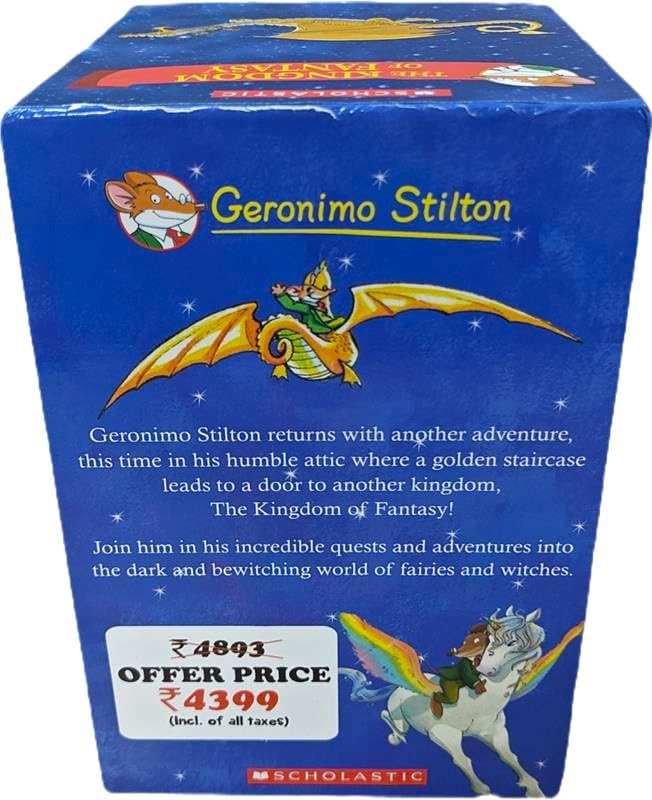 Geronimo Stilton: The Kingdom Of Fantasy (Pack Of 7 Books)