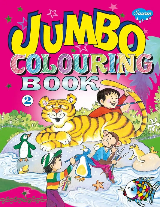 Jumbo Colouring Bk2