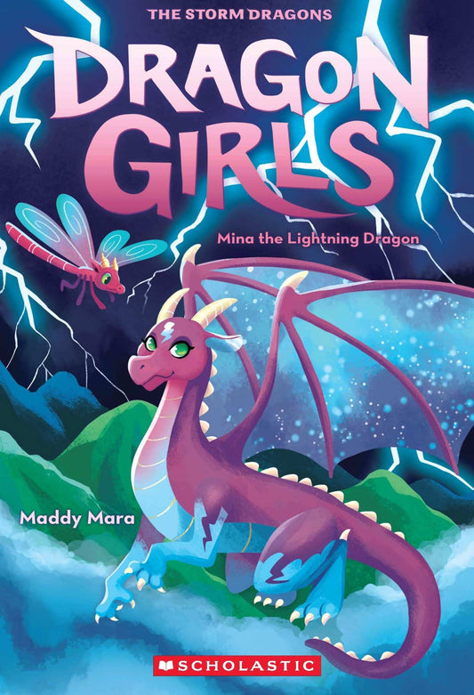 Mina The Lightning Dragon (Dragon Girls #14)
