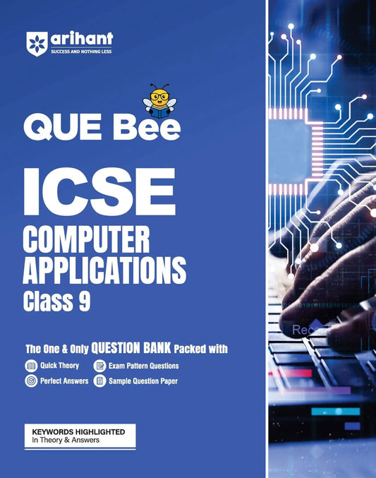 Arihant Que Bee Icse Computer App Bk 9