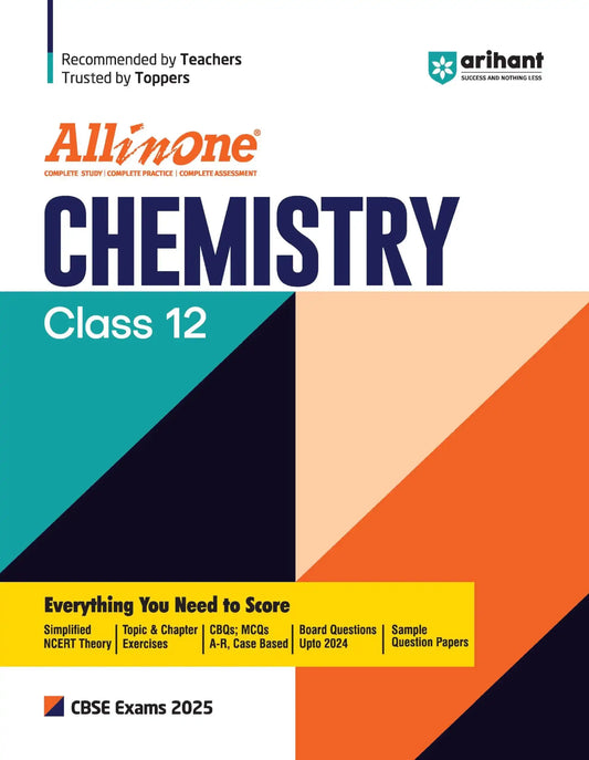 Arihant Aio Chemistry Bk 12 [2025]