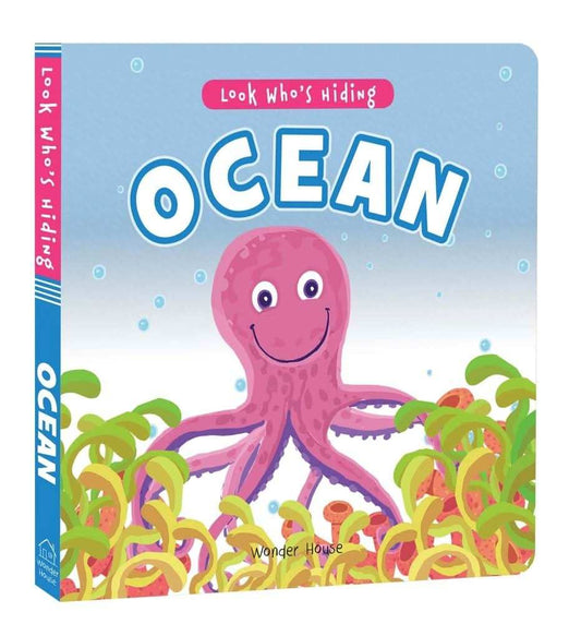 Look Who'S Hiding - Ocean : Pull The Tab Novelty Books For Children