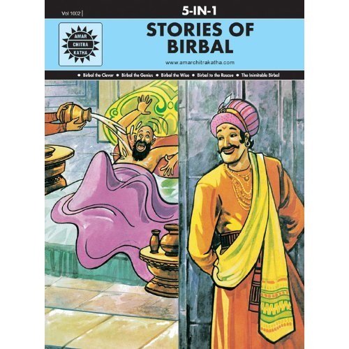 Stories Of Birbal : Amar Chitra katha : 5-In-1