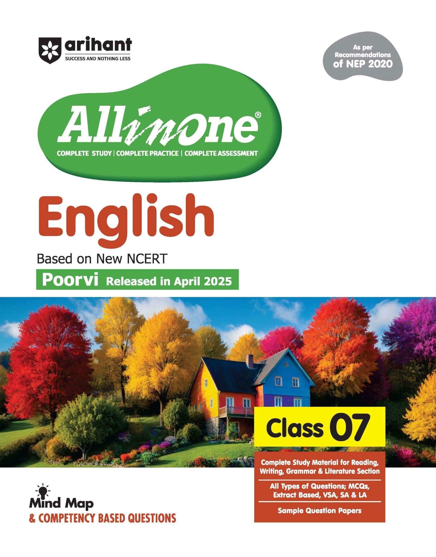 Arihant Aio English Bk 7 [Poorvi]