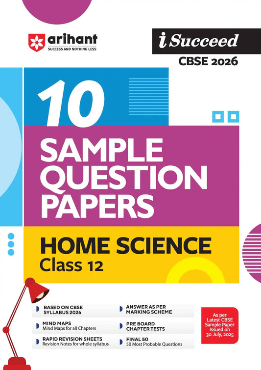 Arihant I Succeed Home Science 12