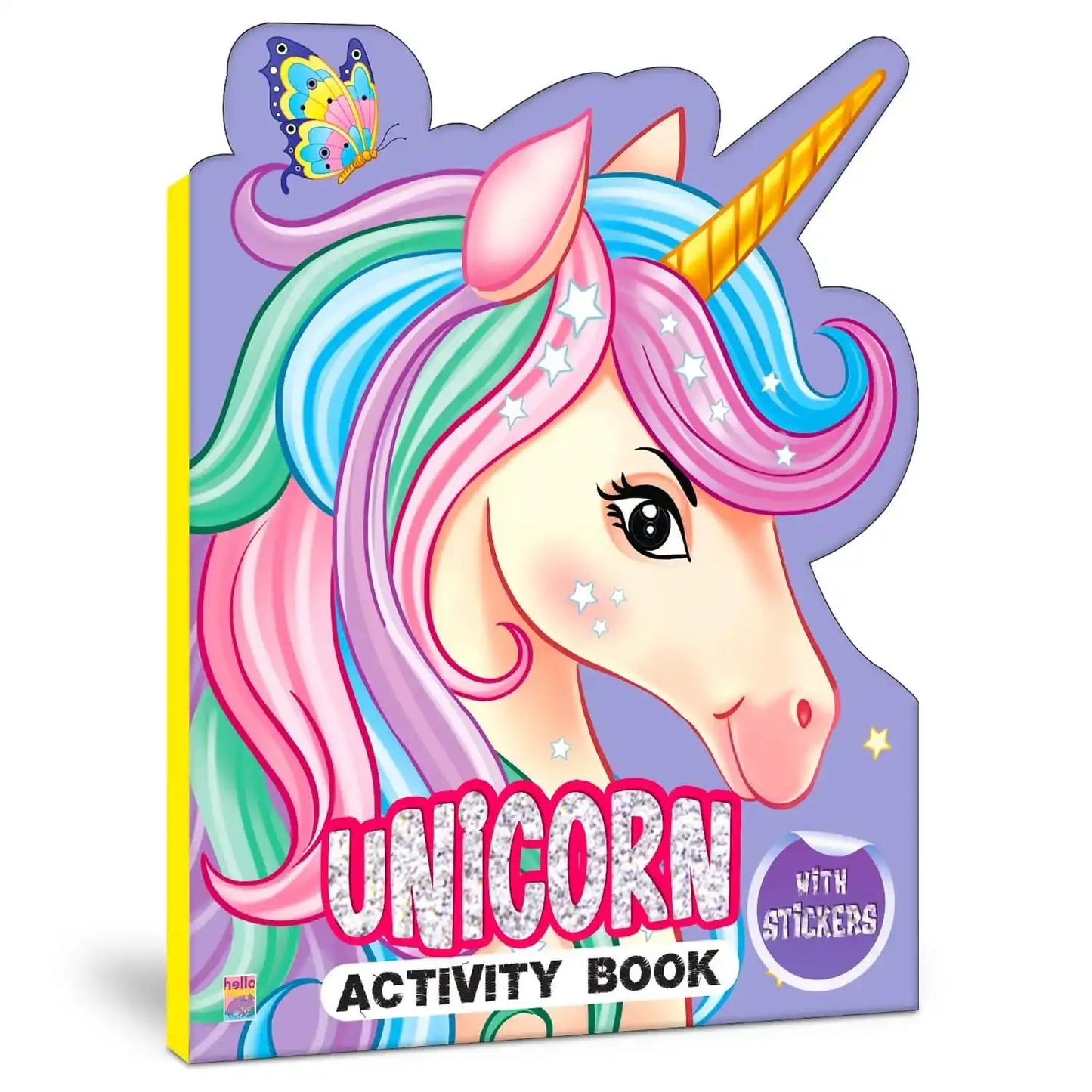 Die Cut Unicorn Activity Book