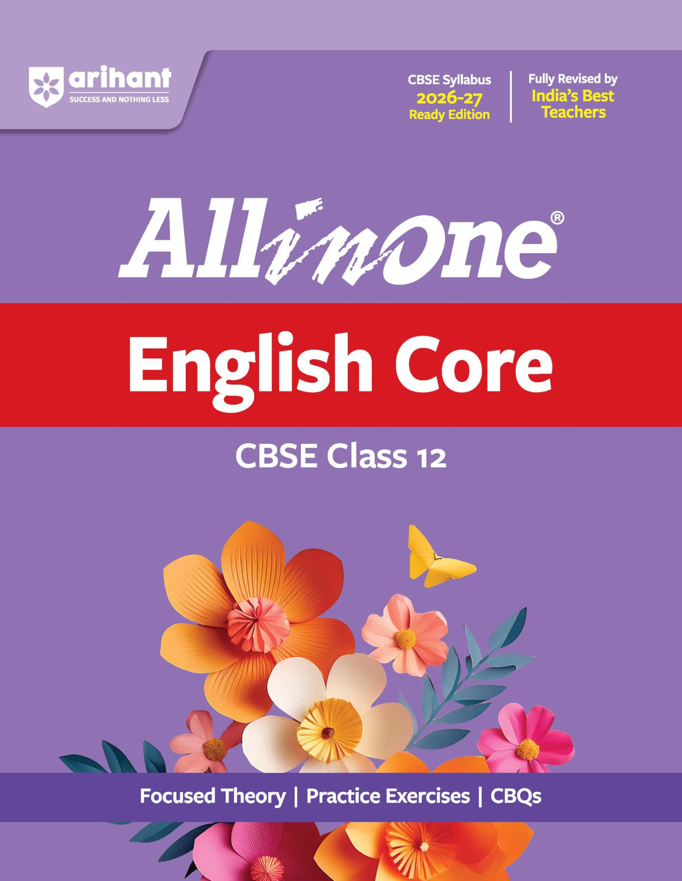 Arihant All in One English Core Class 12 for CBSE Exam 2026-27 | NCERT