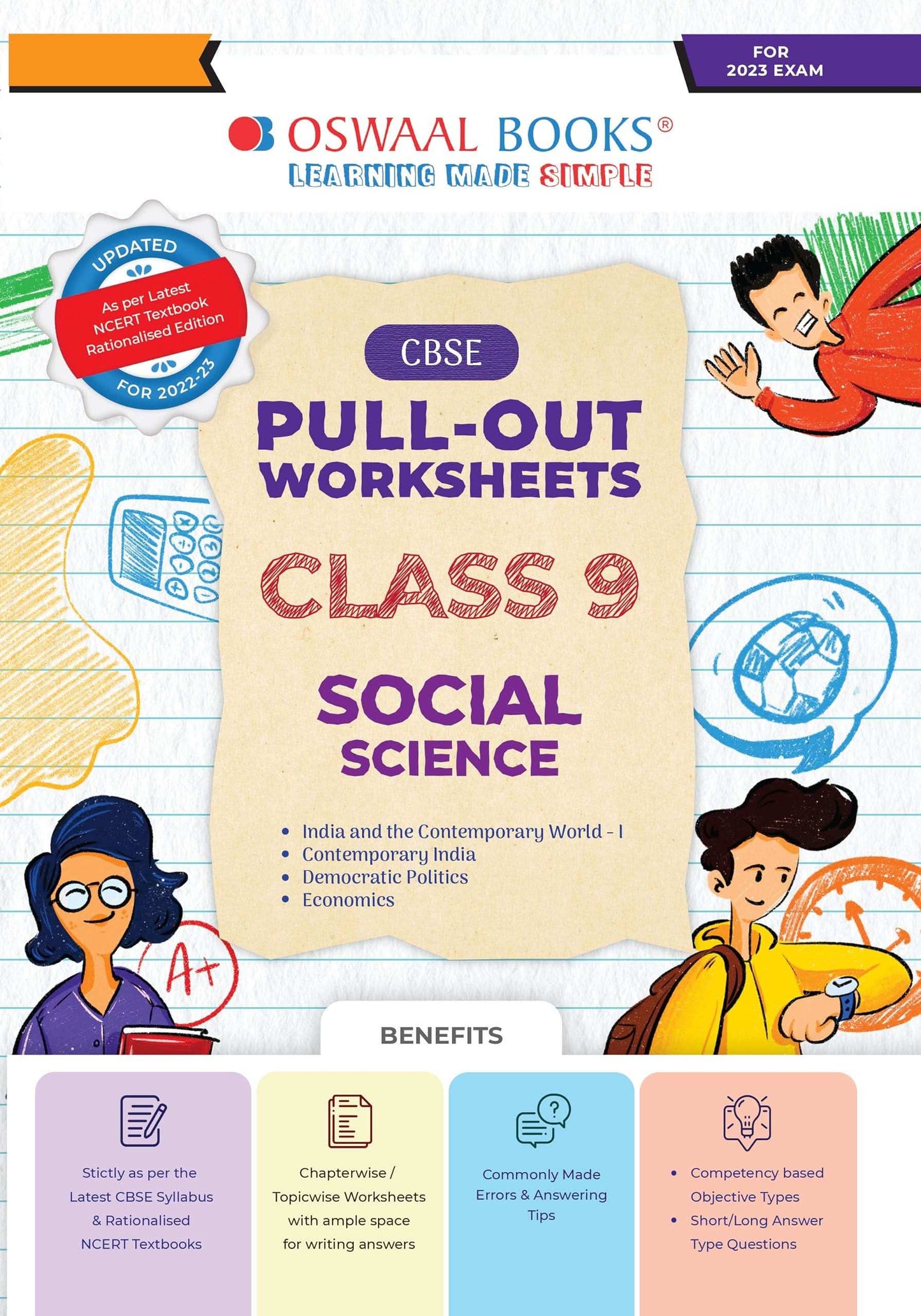 Oba Cbse W/Sheet S.Science Bk 9