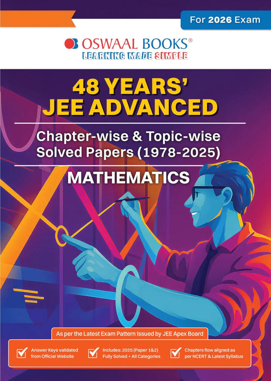 Oba Jee Advanced 48 Yrs C/W & T/W Maths Solved Paper (2026)