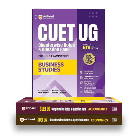 CUET UG Chapterwise Notes & Question Bank Combo 2026 (Humanities Strea
