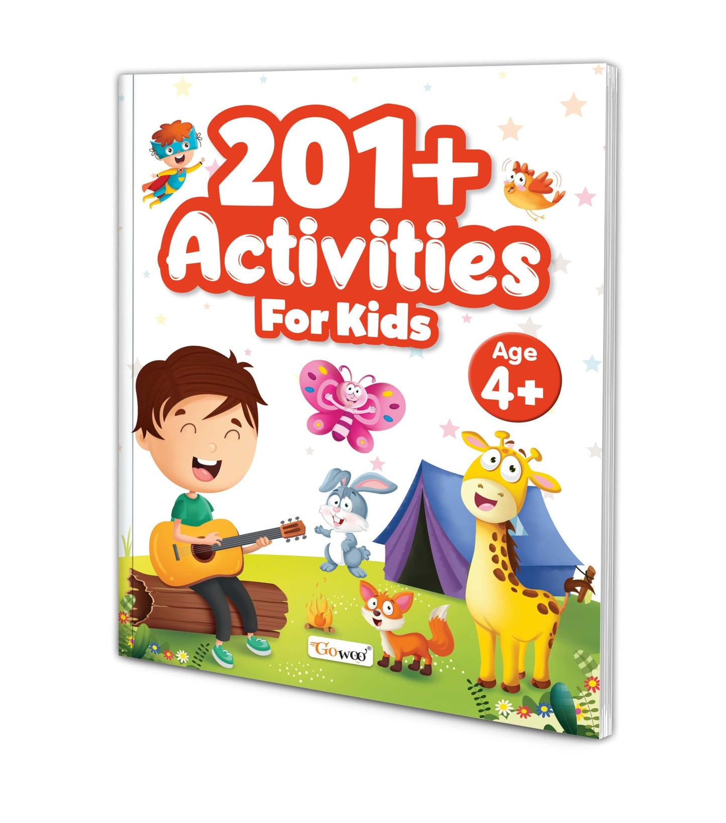 201+ Activities for Kids for Age 4+: Activity book for young children, Preschool learning workbook, Kids activity book, Educational book of activities, Mazes, Spot the difference and many more.
