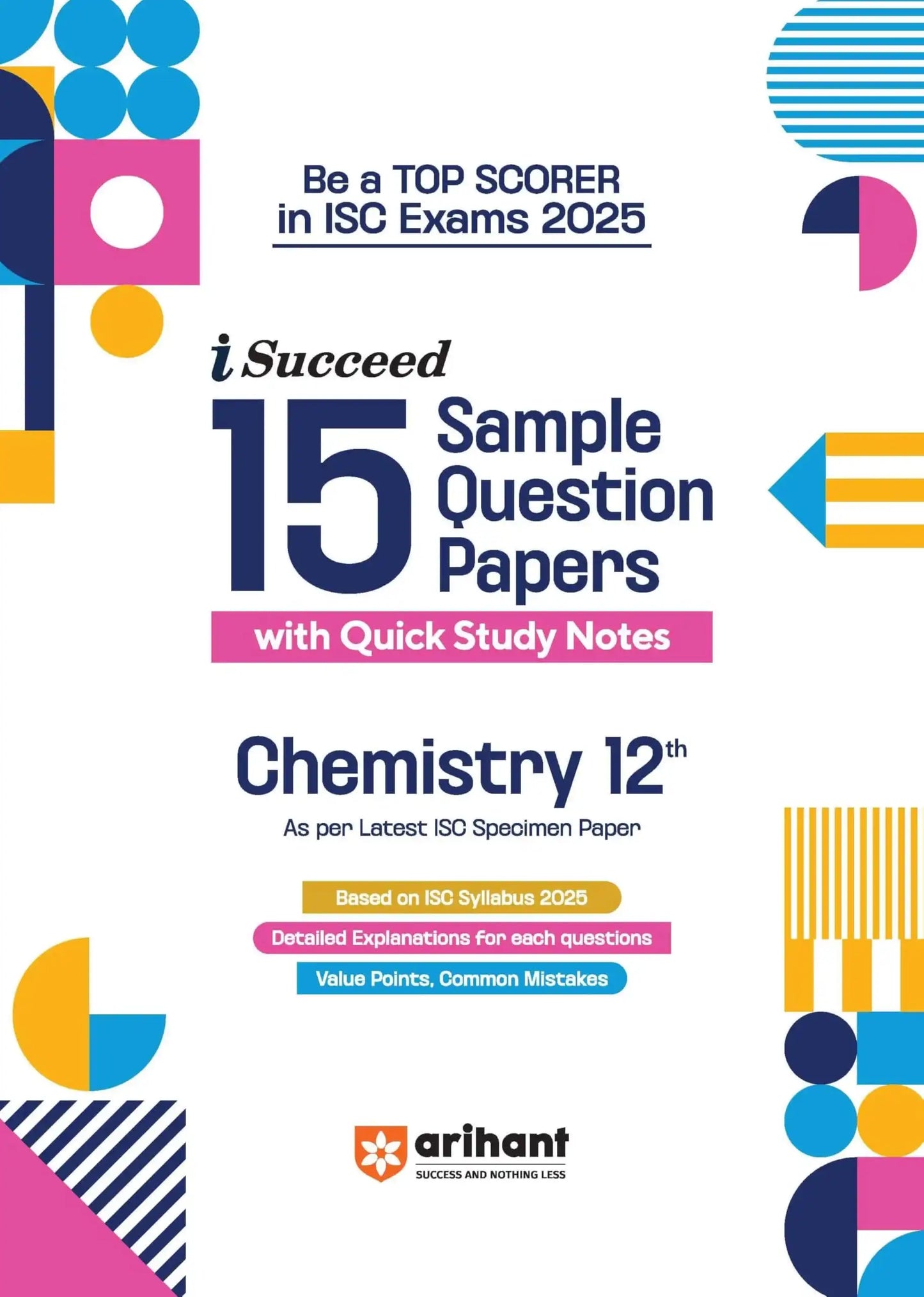 Arihant Isc Sqp Chemistry Bk 12