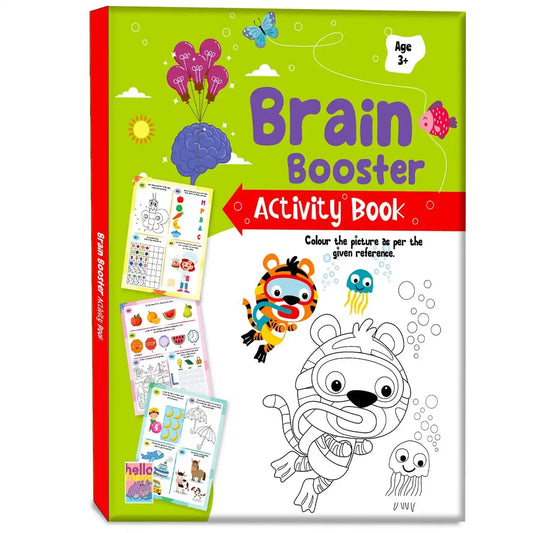 Brain Booster Activity Book Age 3+