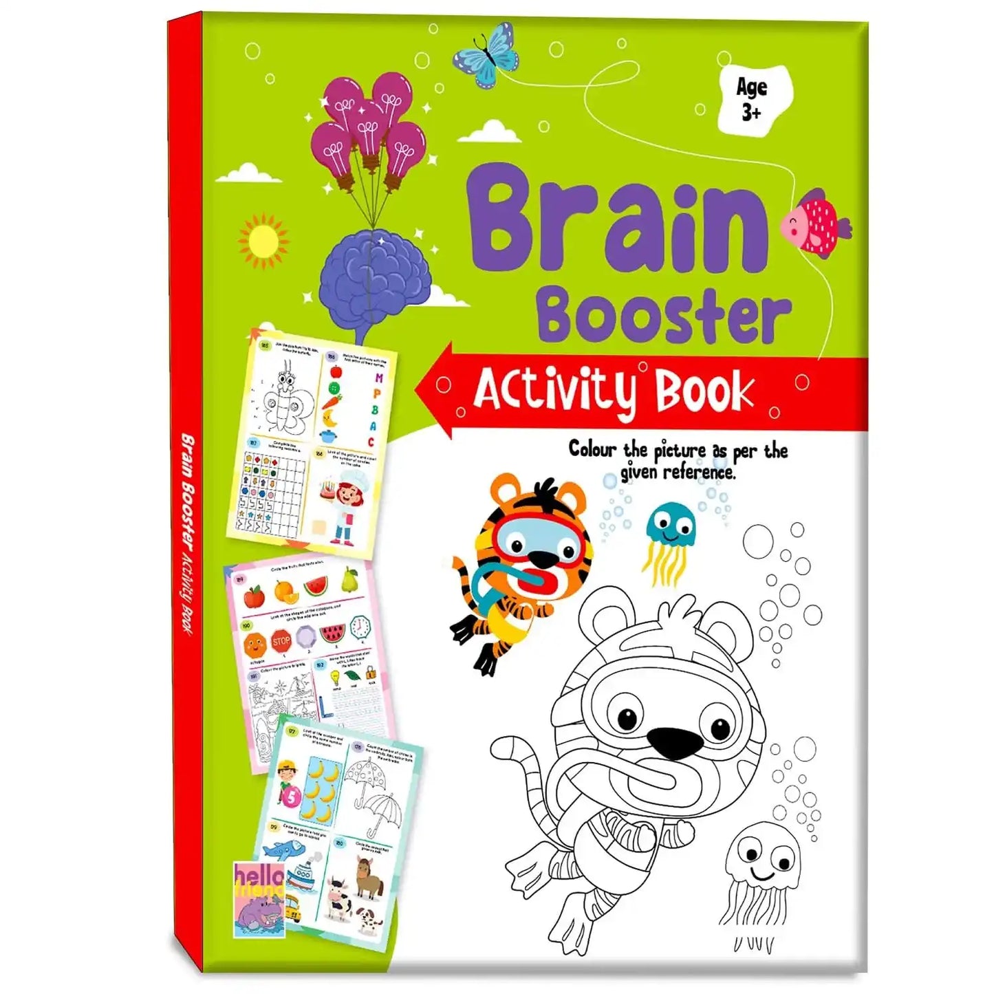 Brain Booster Activity Book Age 3+