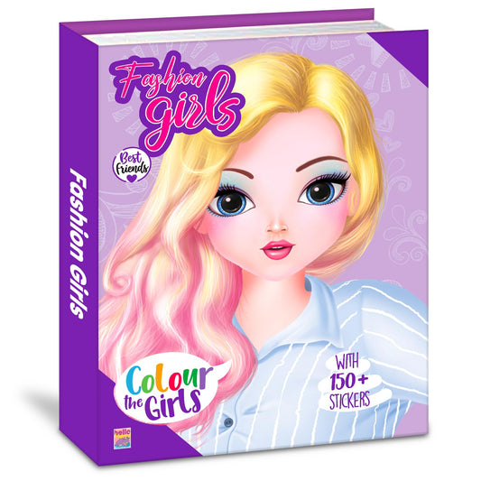 Fashion Coloring Book - 1 for Girls : Beauty Coloring Pages for Girls, Kids and Teens with Gorgeous Fun Fashion | Simple and Cute designs | Amazing ... Book for Girls | Great Gift for Girls