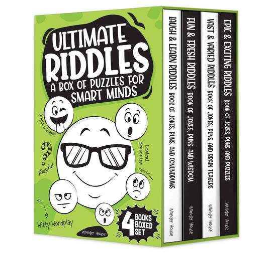Ultimate Riddles (Boxed Set Of 4 Books)