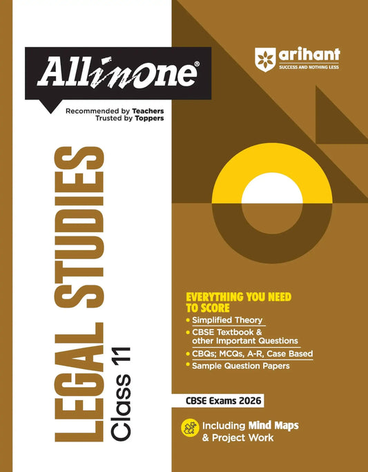 Arihant Aio Legal Studies Bk 11 [2026]