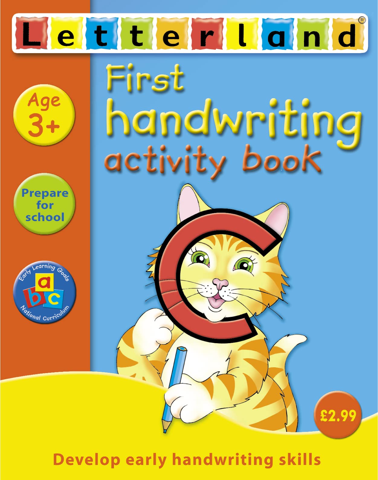 Land First Handwriting Activity