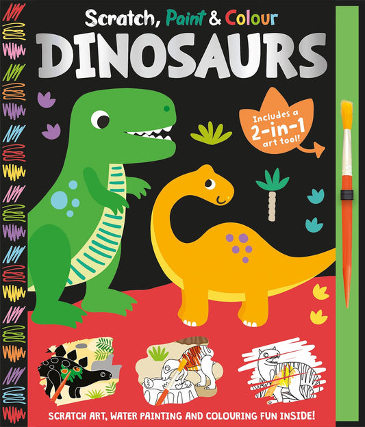 Scratch Paint & Colour-Dinosaurs