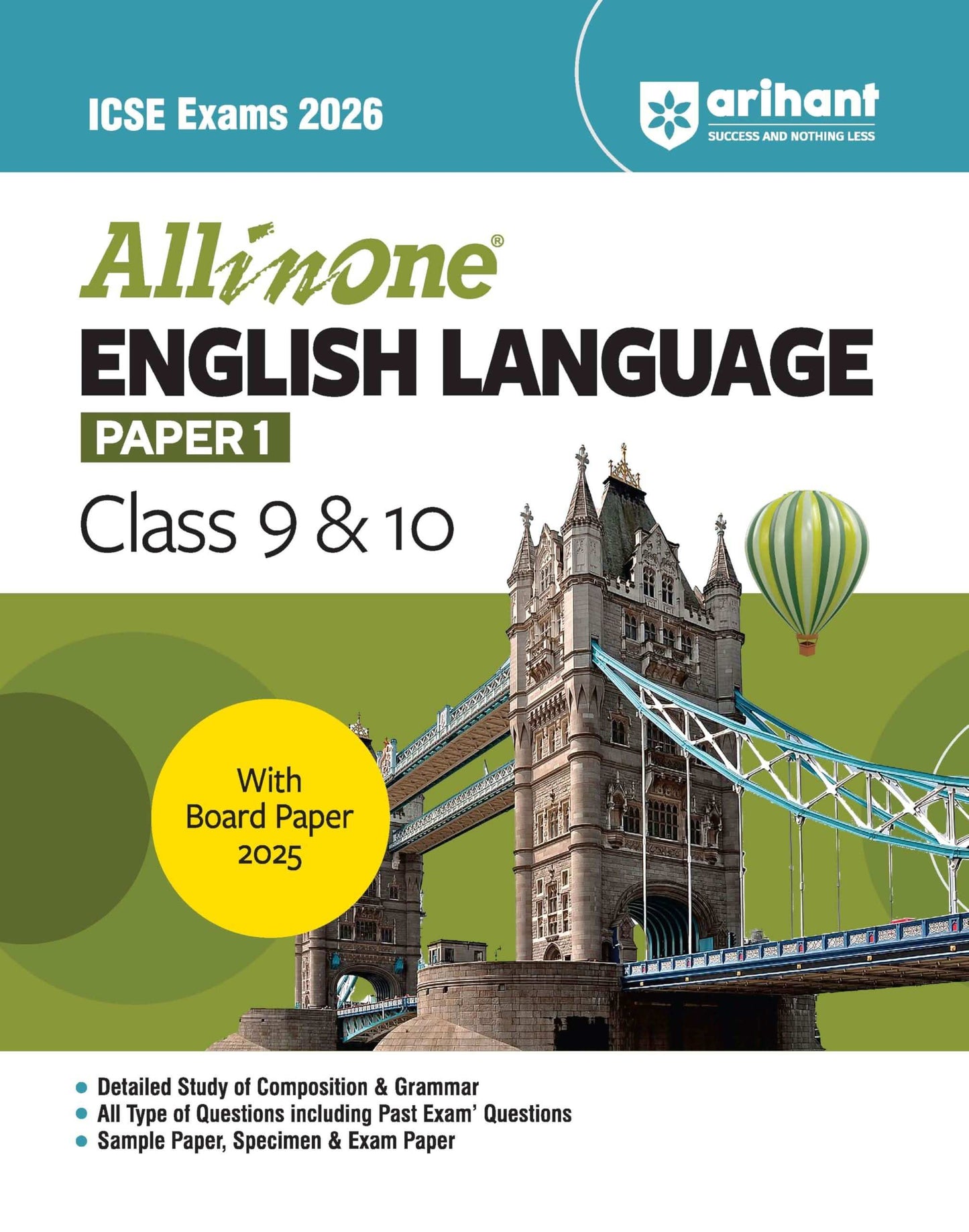 Arihant Aio Icse Eng Lang Bk 9 &10 (2026)