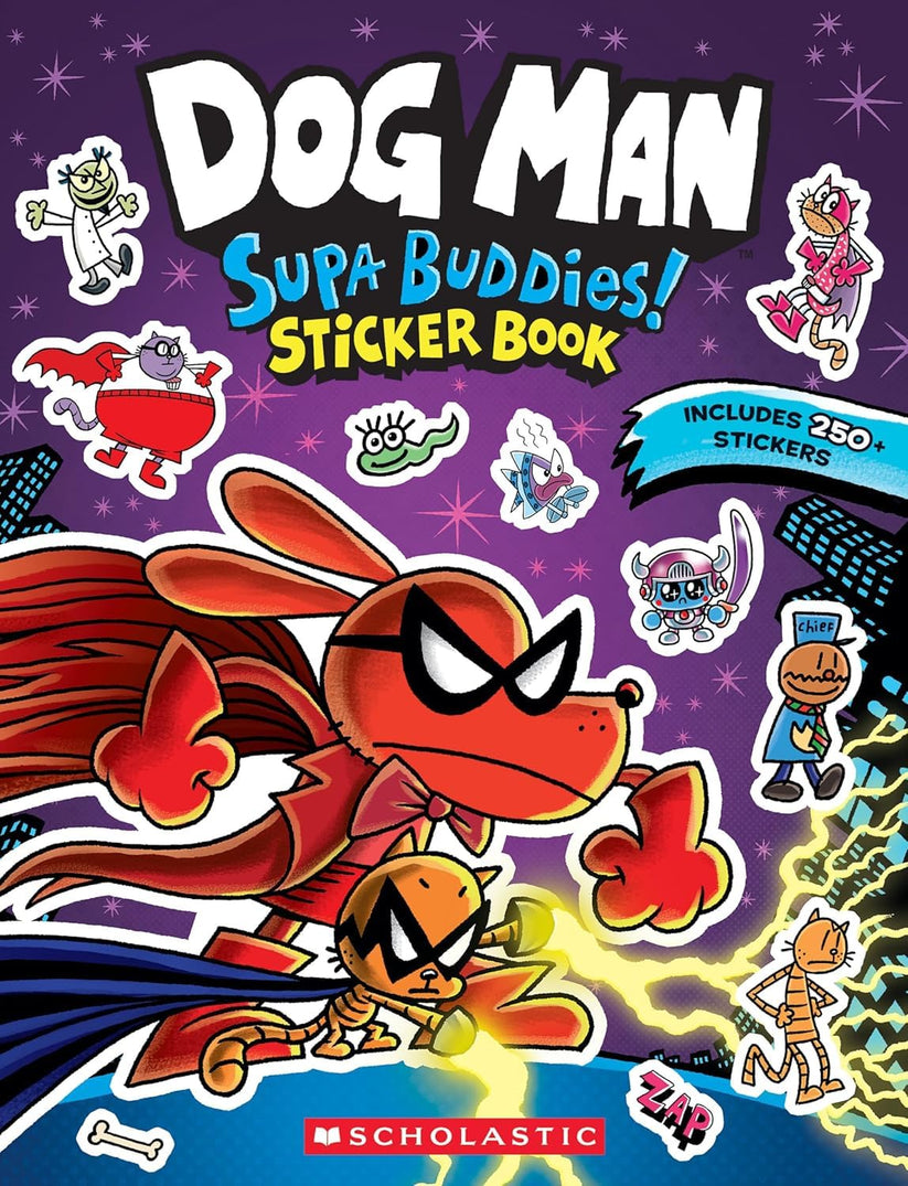 Dog Man: Official Supa Buddies Sticker Book | Scholastic