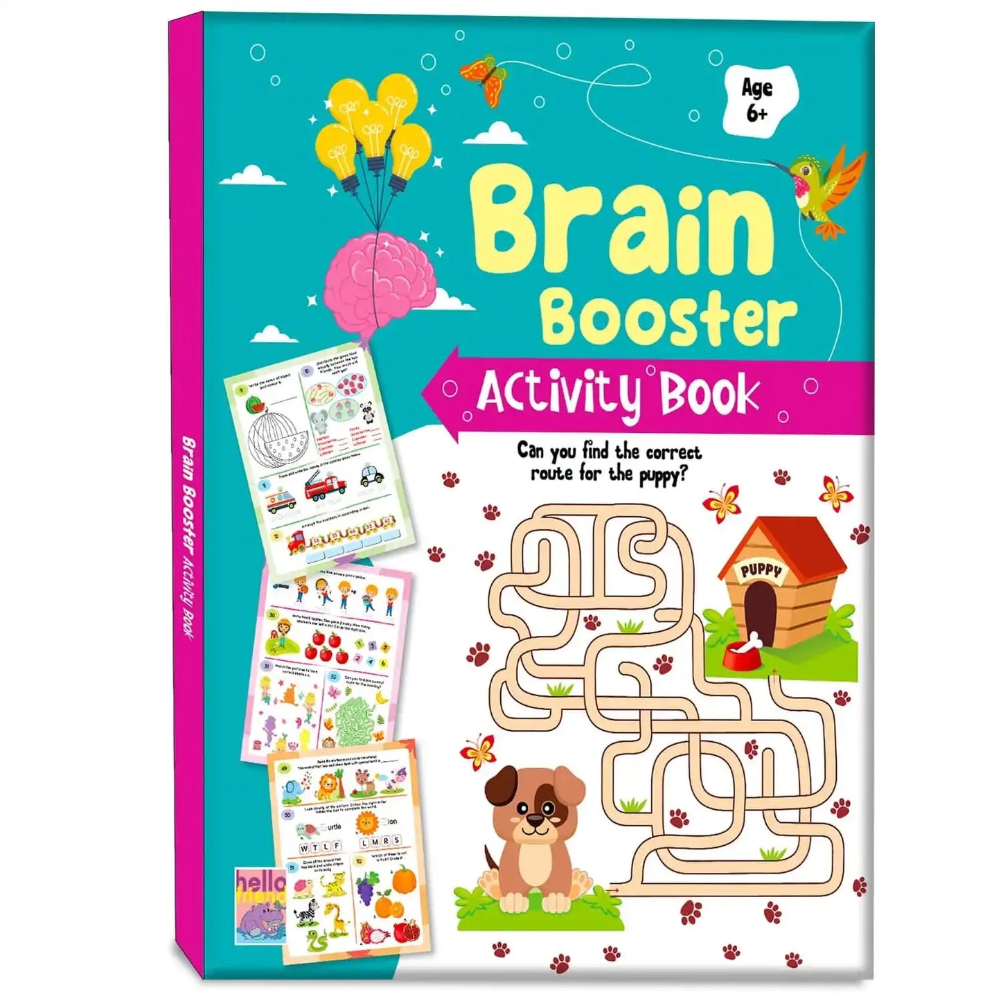 Brain Booster Activity Book Age 6+