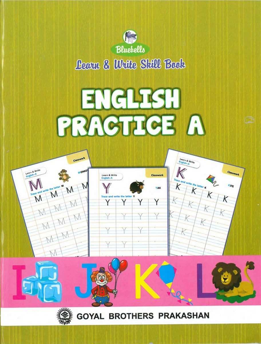 Gbp Bluebells English Practice Bk A