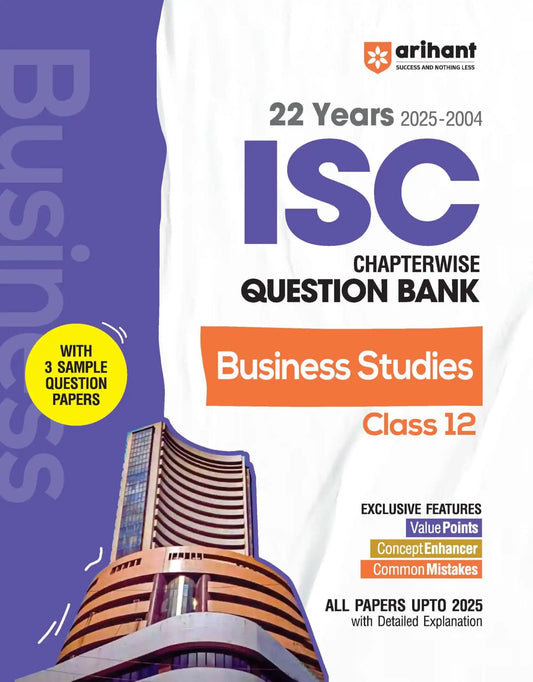Arihant Isc Chapterwise B.Studies Paper