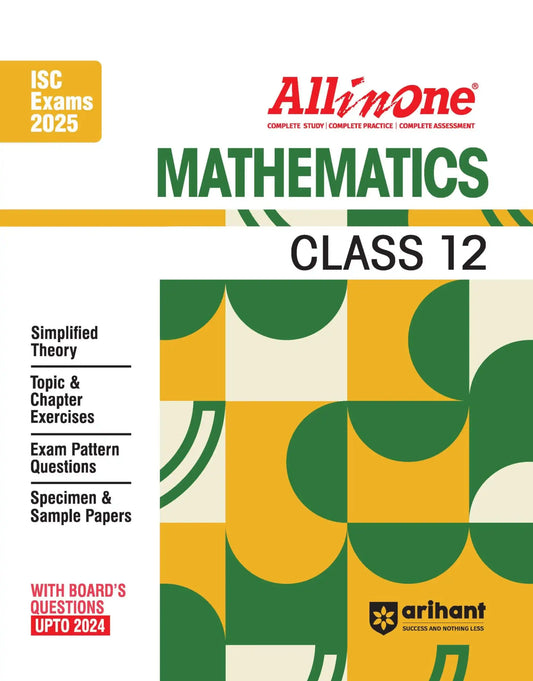 Arihant Aio Isc Math Bk 12 (2025)
