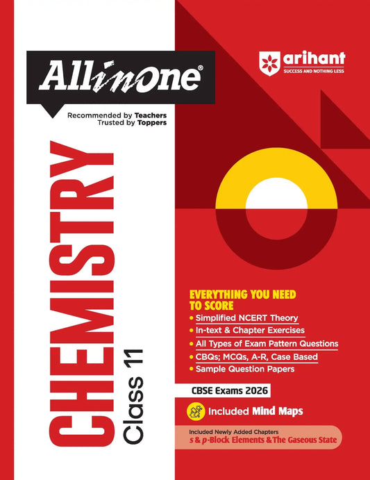 Arihant Aio Chemistry Bk 11 (2026)
