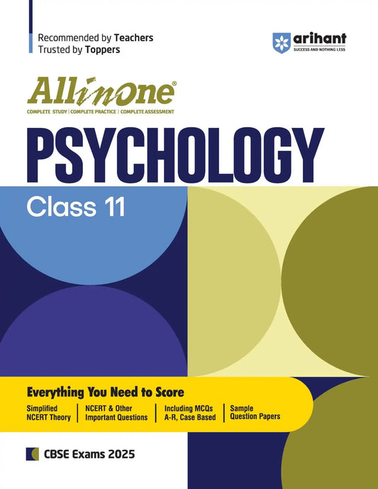 Arihant Aio Psychology Bk 11 [2025]