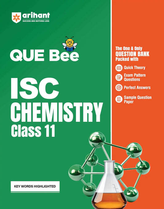 Arihant Que Bee Isc Chemistry Bk 11