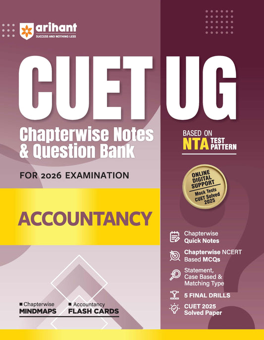 NTA CUET UG Accounts Guide (E) (EditionIII)