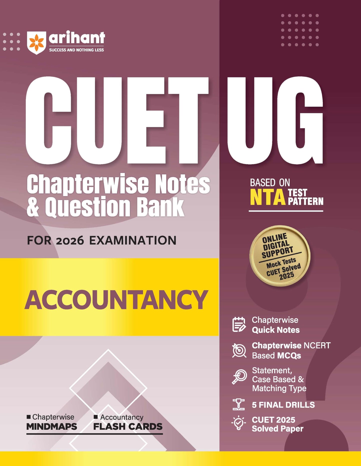 NTA CUET UG Accounts Guide (E) (EditionIII)