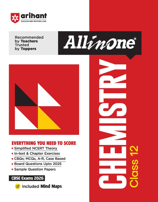 Arihant Aio Chemistry Bk 12 [2026]