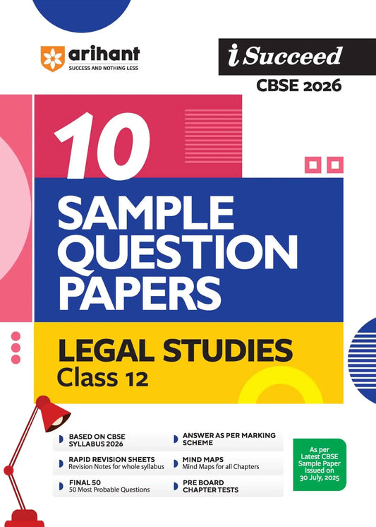 Arihant I Succeed Legal Studies 12