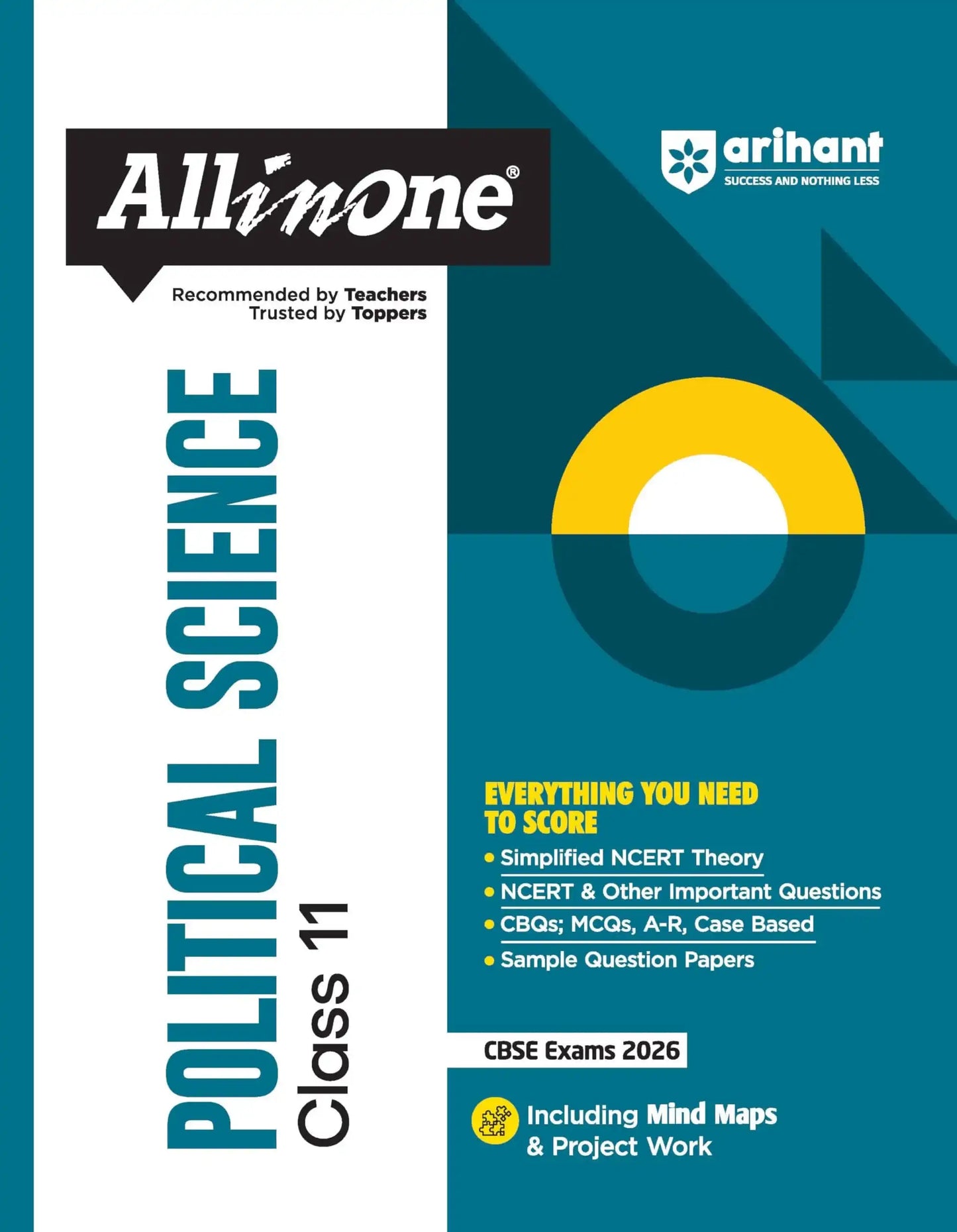 Arihant Aio Political Science Bk 11 [2026]