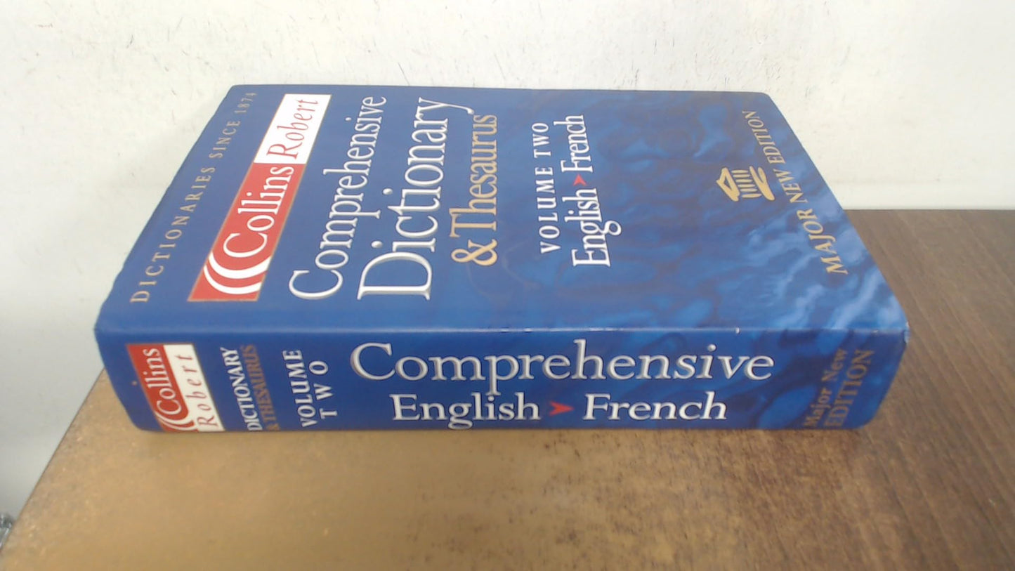 Collins Robert Compr French Dict & Thesa
